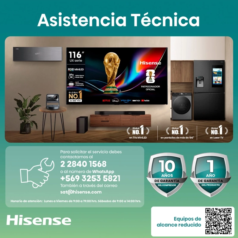 FRIGOBAR HISENSE RR093N1EB1 94L FRÍO DIRECTO PLATA - 11