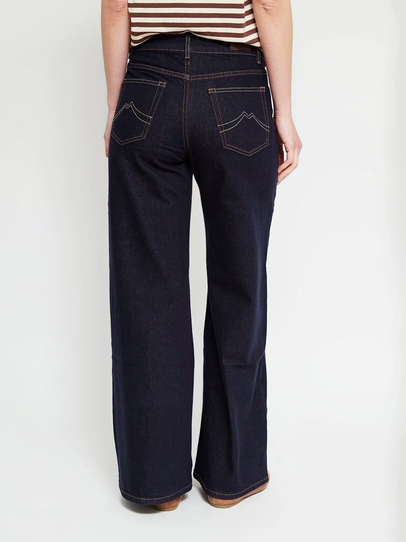 JEANS MUJER REGATTA ALGODÓN WIDE LEG - 3