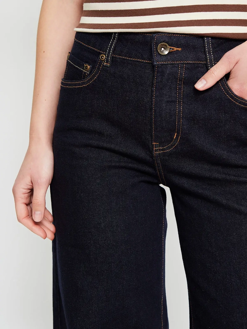 JEANS MUJER REGATTA ALGODÓN WIDE LEG - 4