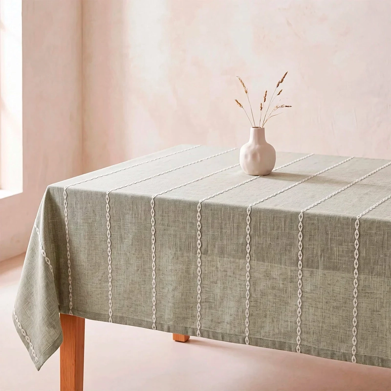 MANTEL RIPLEY HOME 180X240 CM VERDE - 1