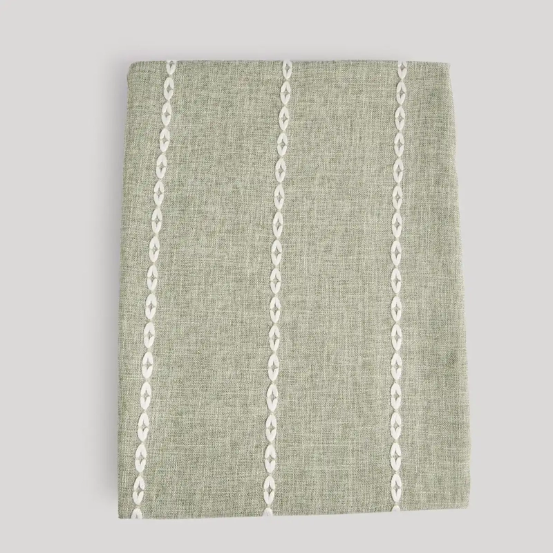 MANTEL RIPLEY HOME REDONDO 150X210 CM VERDE - 1