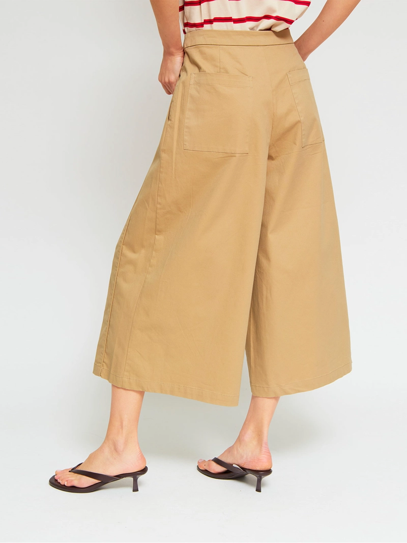 PANTALÓN MUJER MARQUIS ALGODÓN CULOTTE - 3
