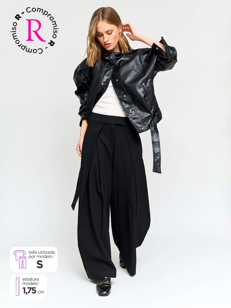 PANTALÓN MUJER MARQUIS PLIEGUES