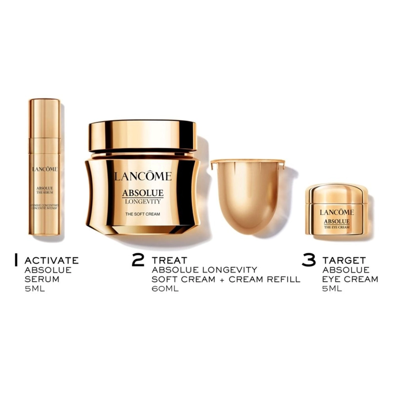 SET ANTIEDAD LANCÔME ABSOLUE LONGEVITY THE SOFT CREAM 60ML EDICIÓN LIMITADA - 2