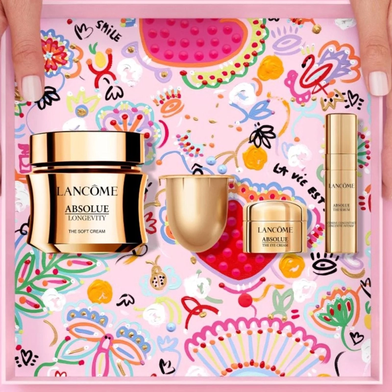 SET ANTIEDAD LANCÔME ABSOLUE LONGEVITY THE SOFT CREAM 60ML EDICIÓN LIMITADA - 3