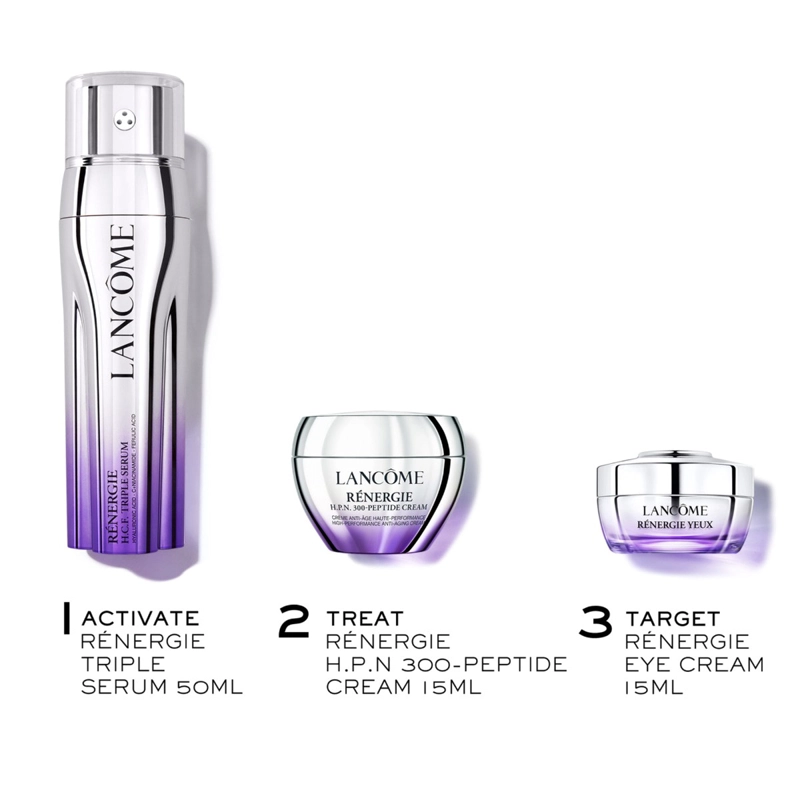 SET TRATAMIENTO ANTIEDAD LANCÔME RENERGIE H.C.F. TRIPLE SÉRUM 50ML - 2