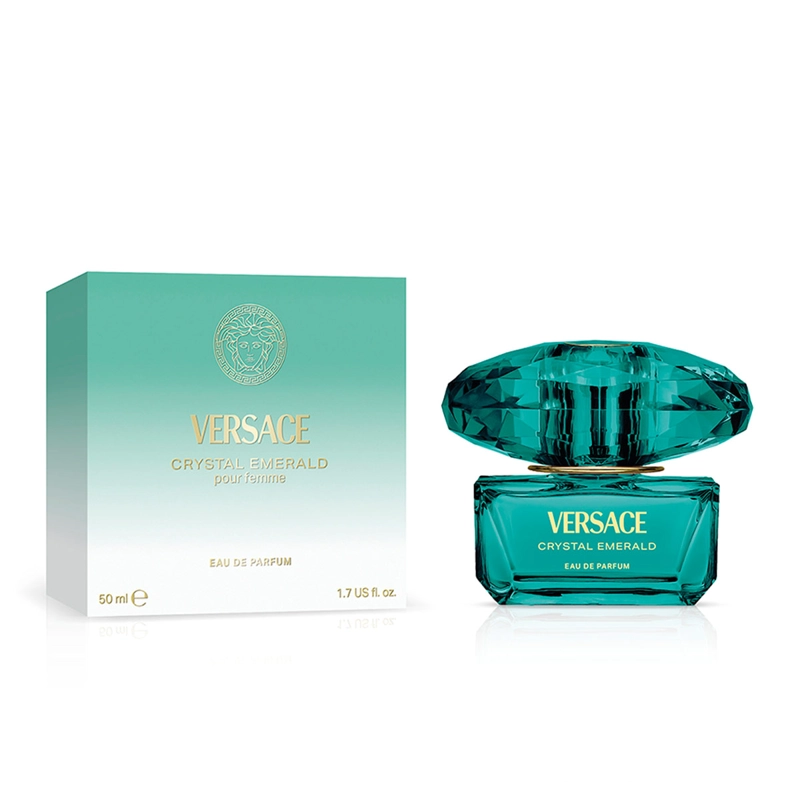 PERFUME MUJER VERSACE CRYSTAL EMERALD EDP 50ML - 2