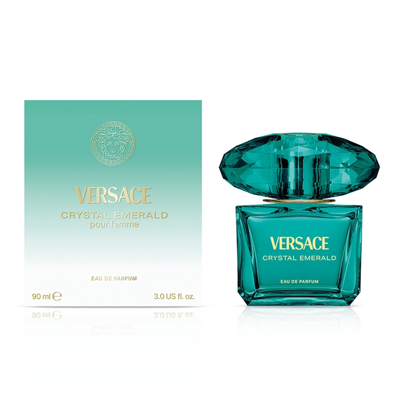 PERFUME MUJER VERSACE CRYSTAL EMERALD EDP 90ML - 2