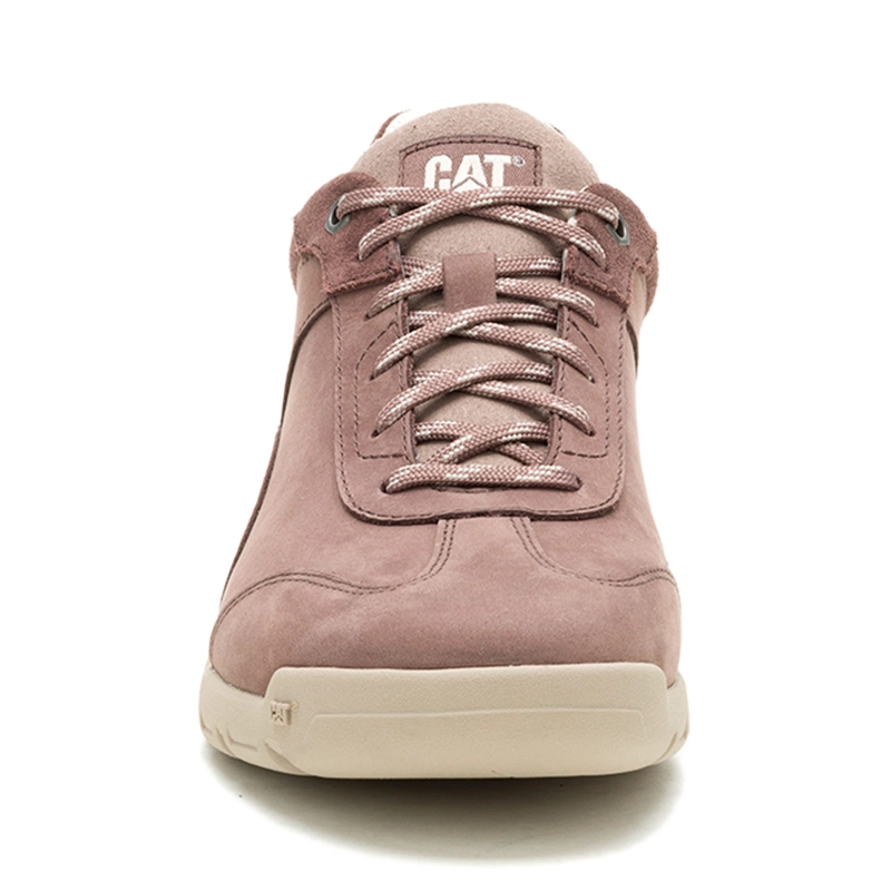 ZAPATILLAS MUJER CAT URBANAS CAFÉ VERSY LO CUERO - 2