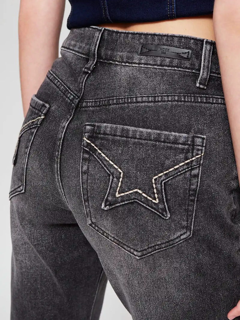JEANS MUJER INDEX ALGODÓN FLARE - 4