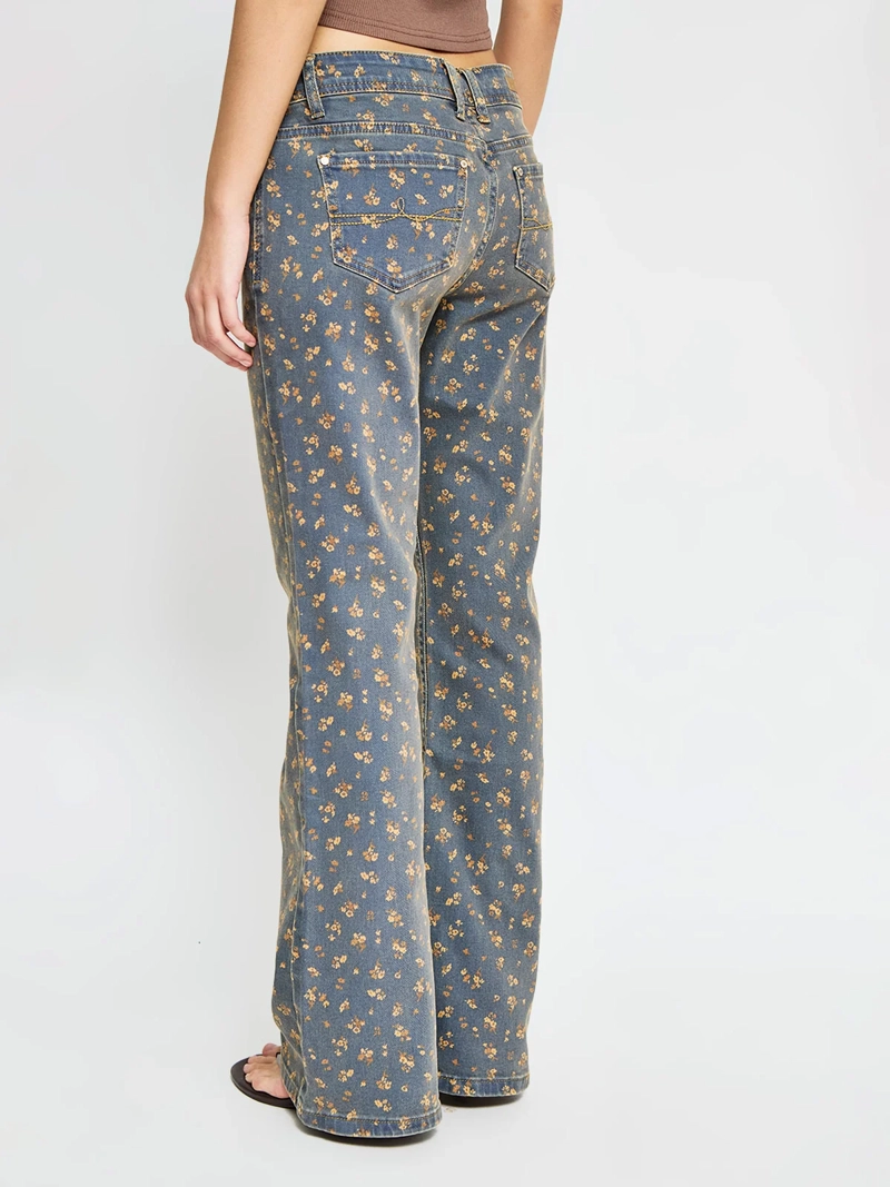 JEANS MUJER INDEX ALGODÓN PRINT - 3