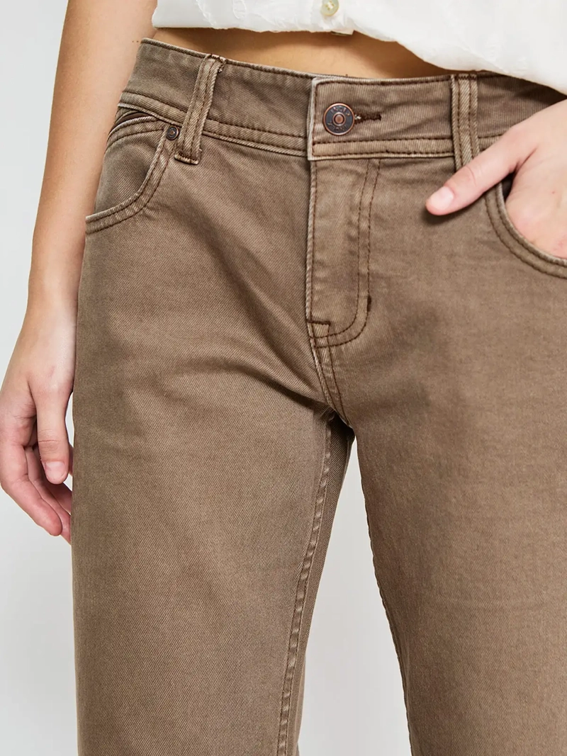 JEANS MUJER INDEX ALGODÓN PRINT - 4