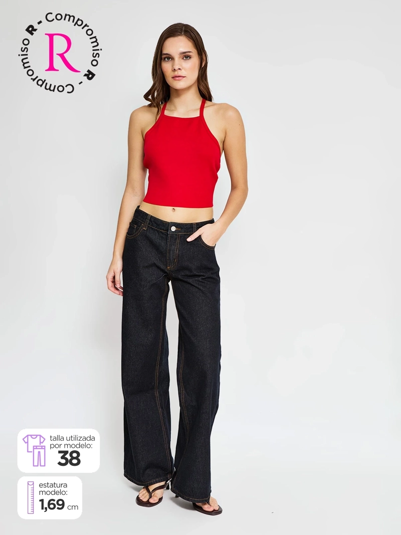 JEANS MUJER INDEX ALGODÓN DOBLES - 1