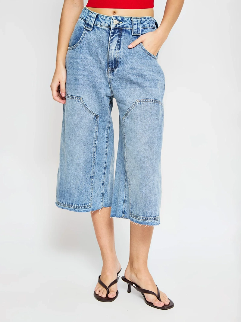 JORKS BERMUDA SHORT MUJER INDEX ALGODÓN DENIM - 2