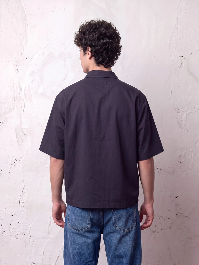 CAMISA HOMBRE INDEX MANGA CORTA CON CIERRE - 2