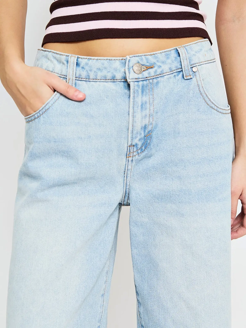 SHORT MUJER INDEX ALGODÓN LARGO DENIM - 4