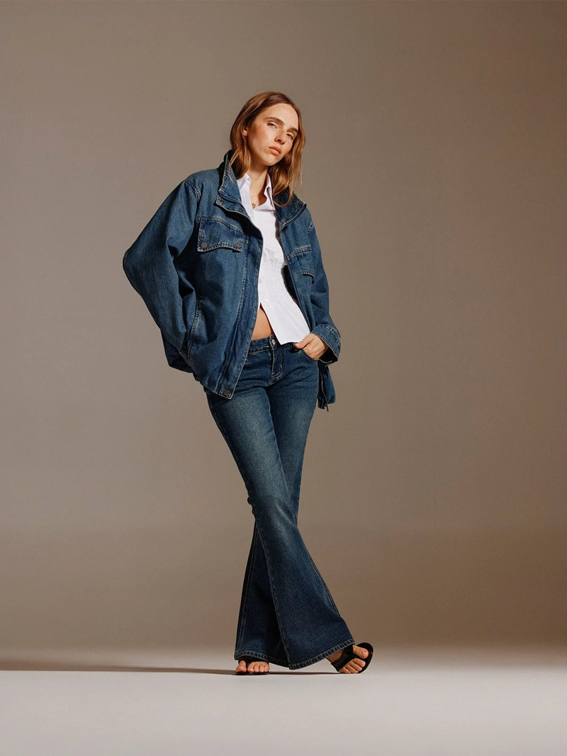JEANS MUJER INDEX ALGODÓN TIRO BAJO - 2