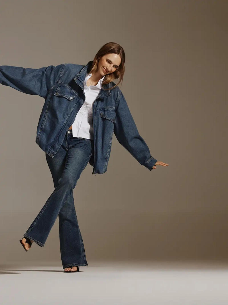 JEANS MUJER INDEX ALGODÓN TIRO BAJO - 3