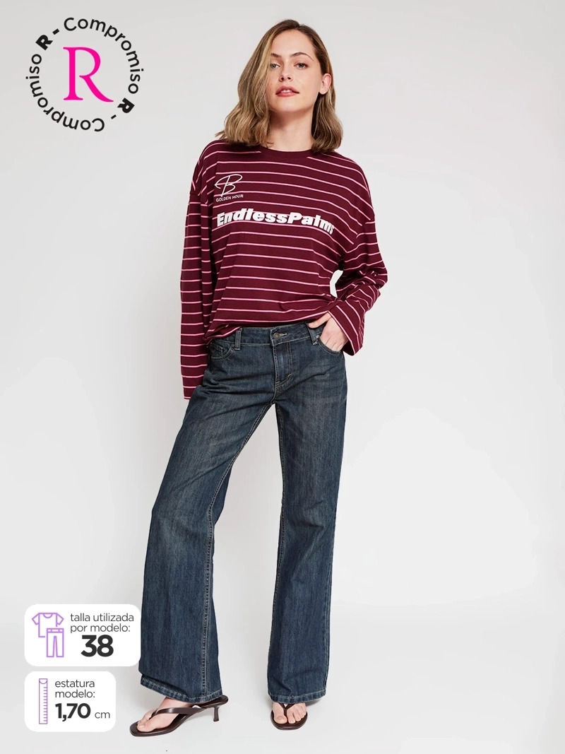 JEANS MUJER INDEX ALGODÓN RELAX - 2