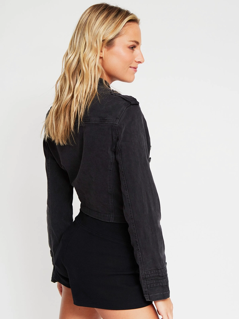 CHAQUETA MUJER INDEX ALGODÓN BOTONES - 3