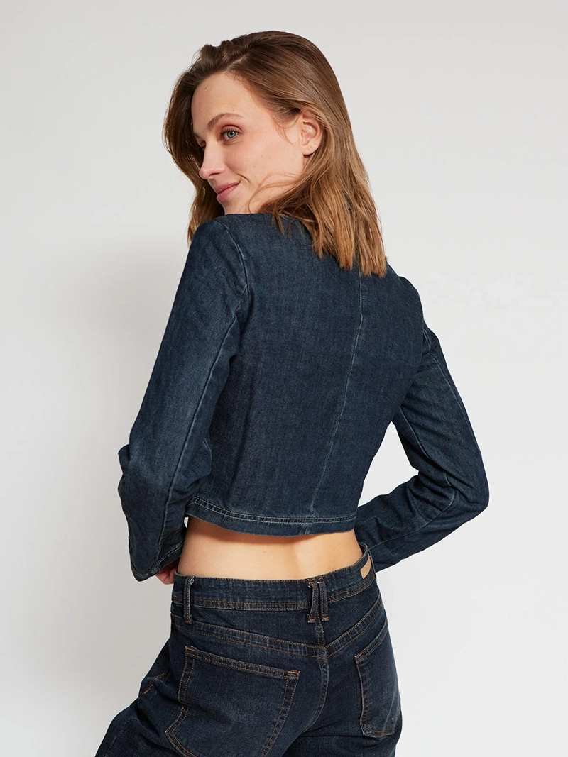 CHAQUETA MUJER INDEX ALGODÓN NAPOLEÓN - 3
