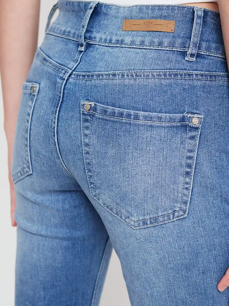 JEANS MUJER INDEX ALGODÓN FLARE - 4