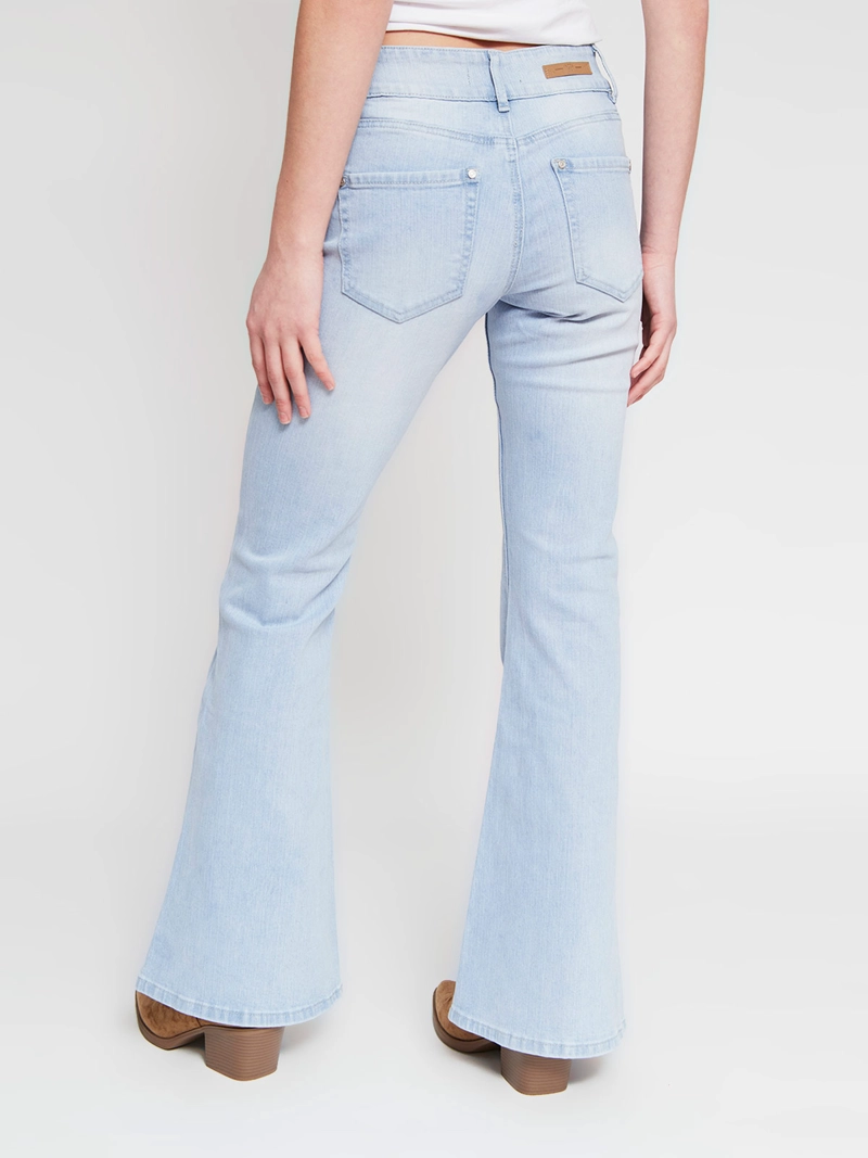 JEANS MUJER INDEX ALGODÓN FLARE - 3