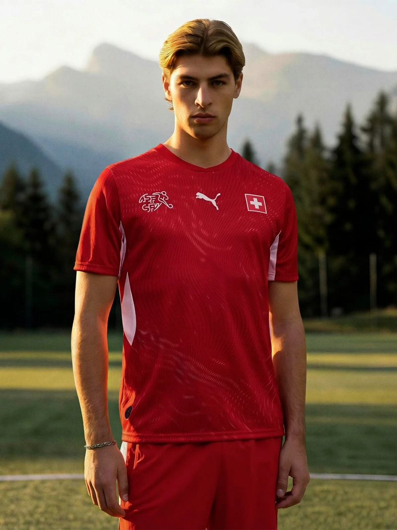 CAMISETA HOMBRE PUMA SELECCIÓN SUIZA LOCAL - 1