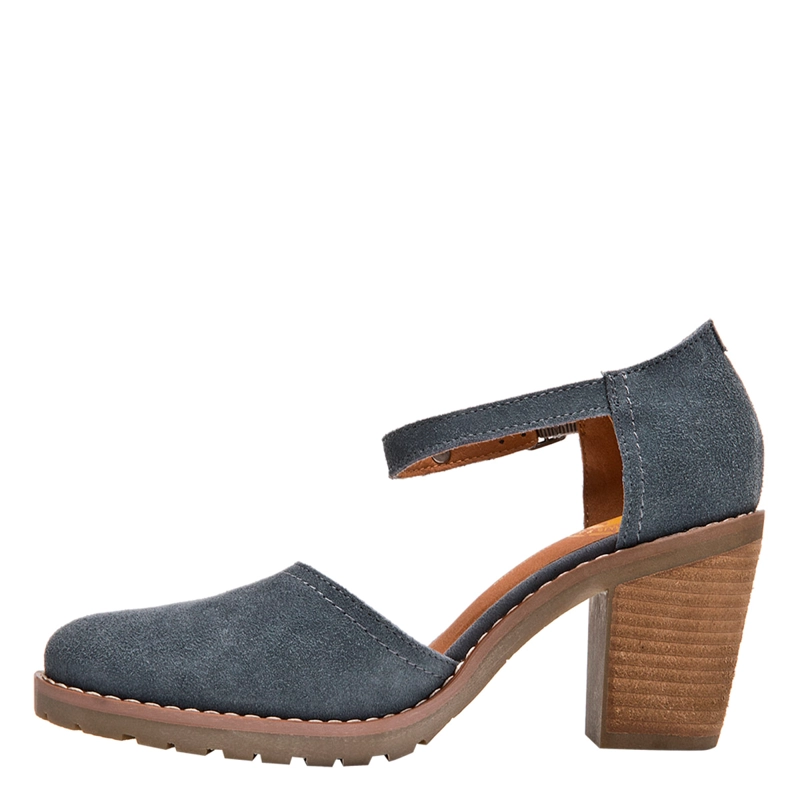 SANDALIAS MUJER PANAMA JACK AZUL PJM0113 CUERO - 2