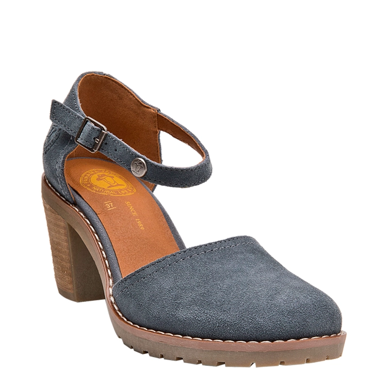 SANDALIAS MUJER PANAMA JACK AZUL PJM0113 CUERO - 3
