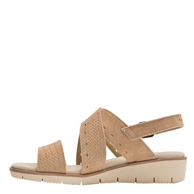 SANDALIAS MUJER PANAMA JACK BEIGE PJM0363 CUERO - 2
