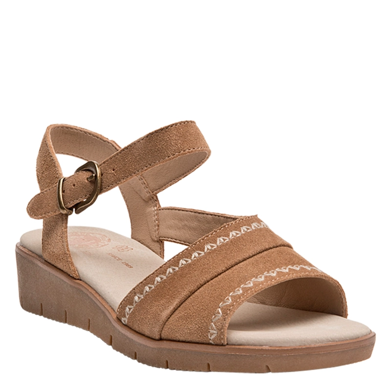 SANDALIAS MUJER PANAMA JACK CAMEL PJM0365 CUERO - 3