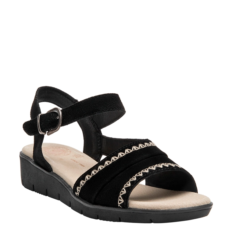 SANDALIAS MUJER PANAMA JACK NEGRO PJM0365 CUERO - 3