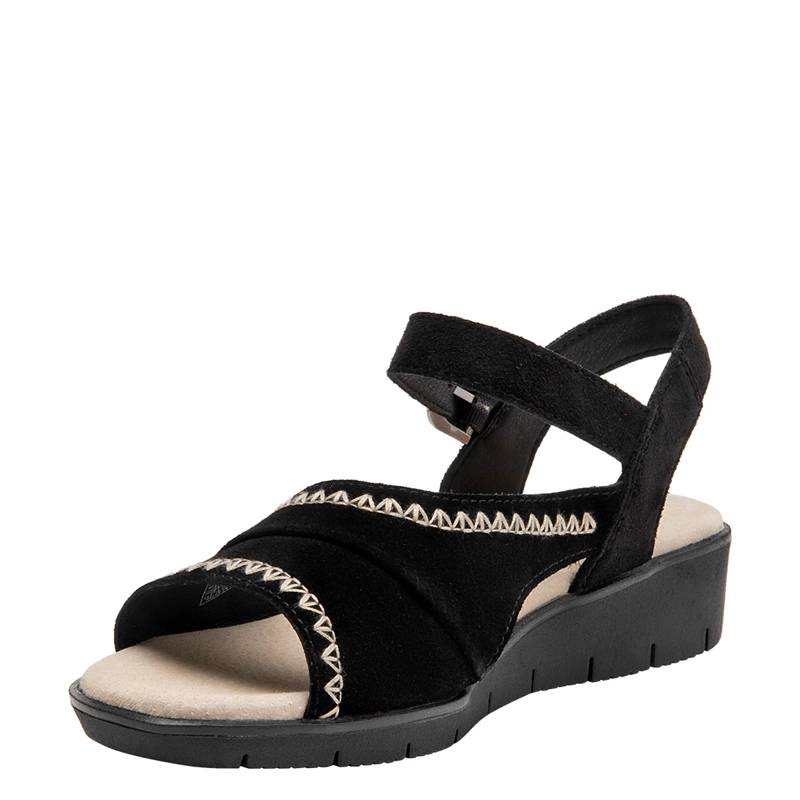 SANDALIAS MUJER PANAMA JACK NEGRO PJM0365 CUERO - 4