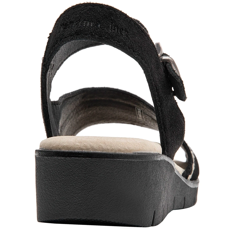SANDALIAS MUJER PANAMA JACK NEGRO PJM0365 CUERO - 5
