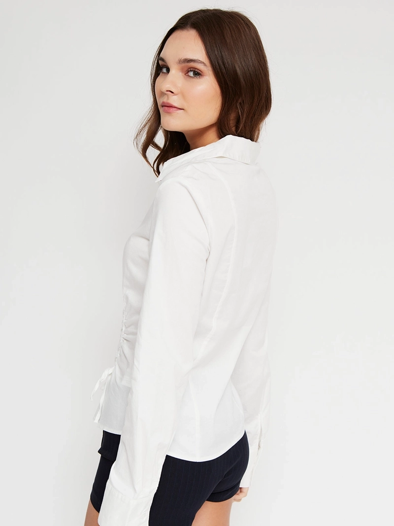 BLUSA MUJER INDEX ALGODÓN MANGA LARGA - 2