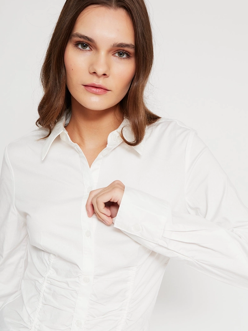 BLUSA MUJER INDEX ALGODÓN MANGA LARGA - 3