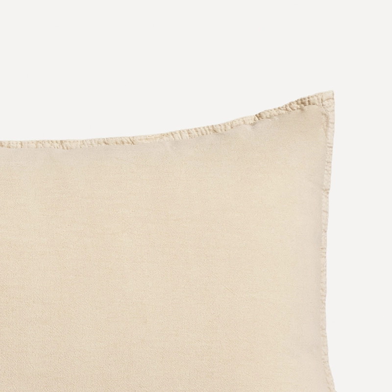 COJÍN MAISON LINETT STONEWASH 35X80 CM BEIGE - 3