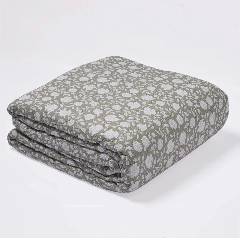 CUBRECAMA RIPLEY HOME ADELE 1.5 PLAZAS VERDE - 4