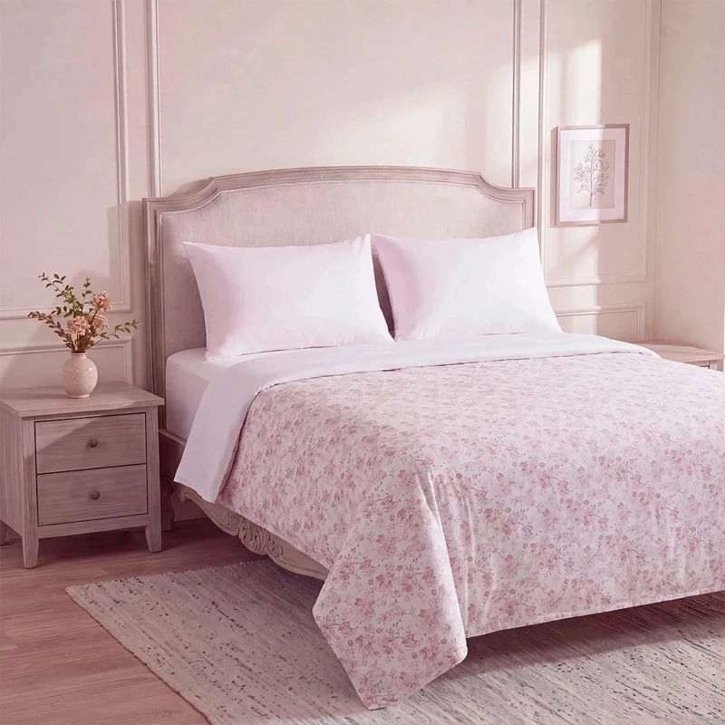PLUMÓN RIPLEY HOME ESTAMPADO KING ROSA - 2