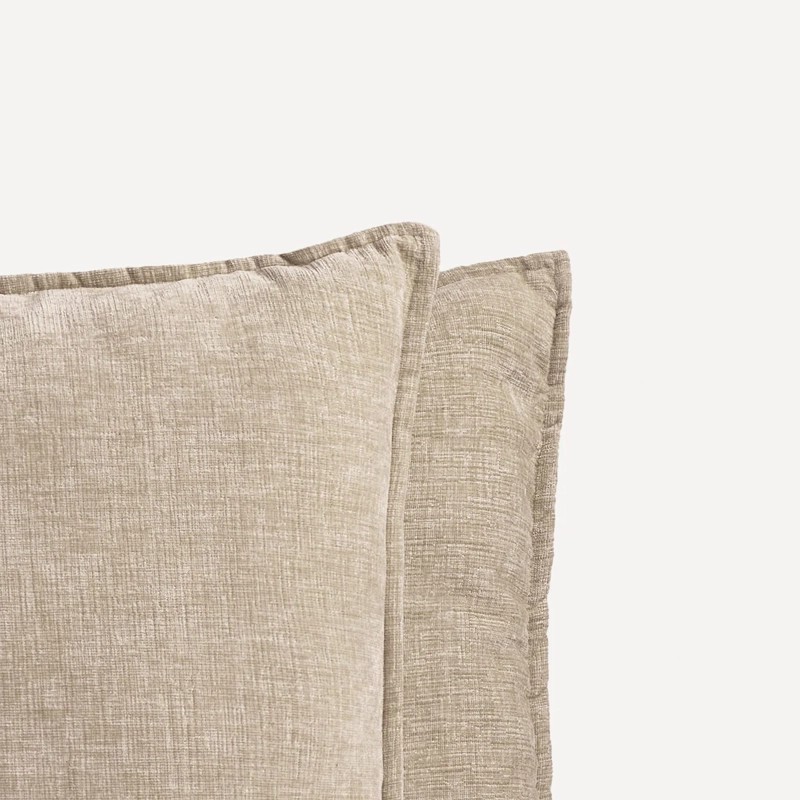 SET X2 COJINES RIPLEY HOME 50X50 CM BEIGE - 3