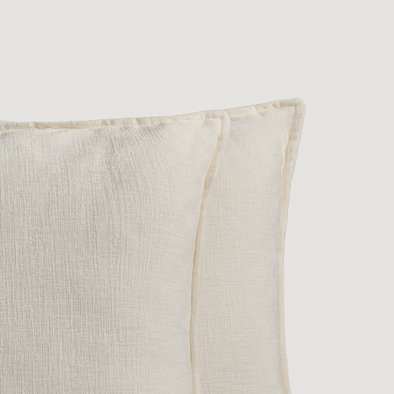 SET X2 COJINES RIPLEY HOME 50X50 CM IVORY - 4