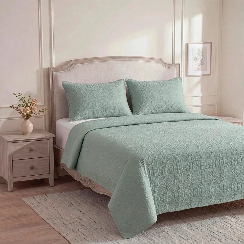 CUBRECAMA RIPLEY HOME ELIZABETH KING AQUA - 2