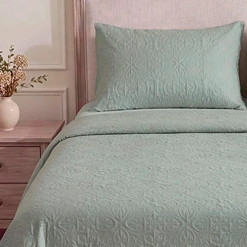 CUBRECAMA RIPLEY HOME ELIZABETH KING AQUA - 3