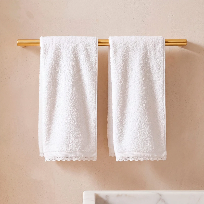 SET TOALLA VISITA RIPLEY HOME MACRAME BLANCO
