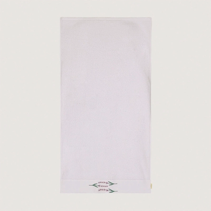 TOALLA DE MANO RIPLEY HOME BORDADO FLOR - 1
