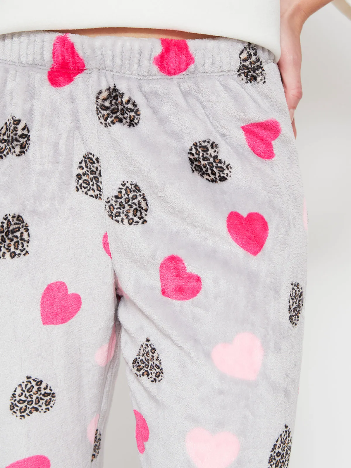 PANTALÓN PIJAMA INDEX FELPA LARGO - 4