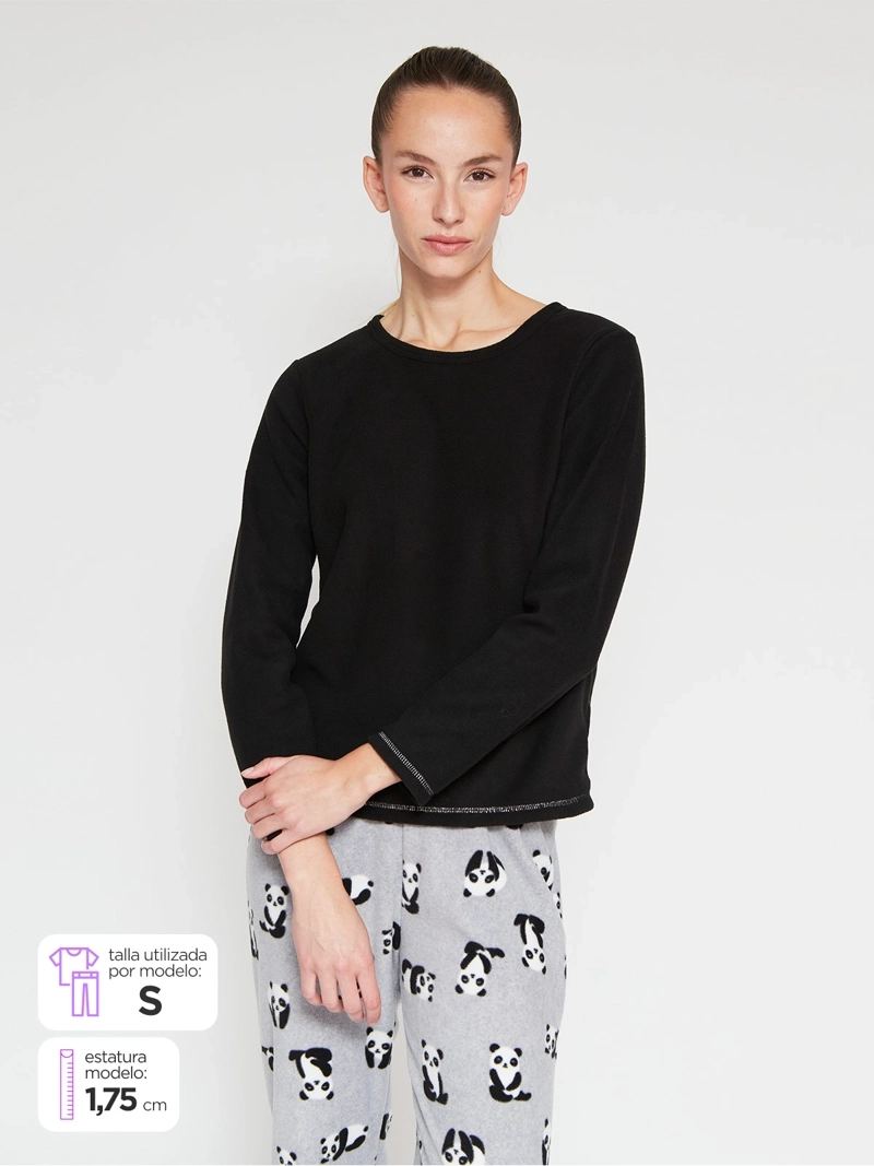 TOP PIJAMA MUJER INDEX POLAR - 1
