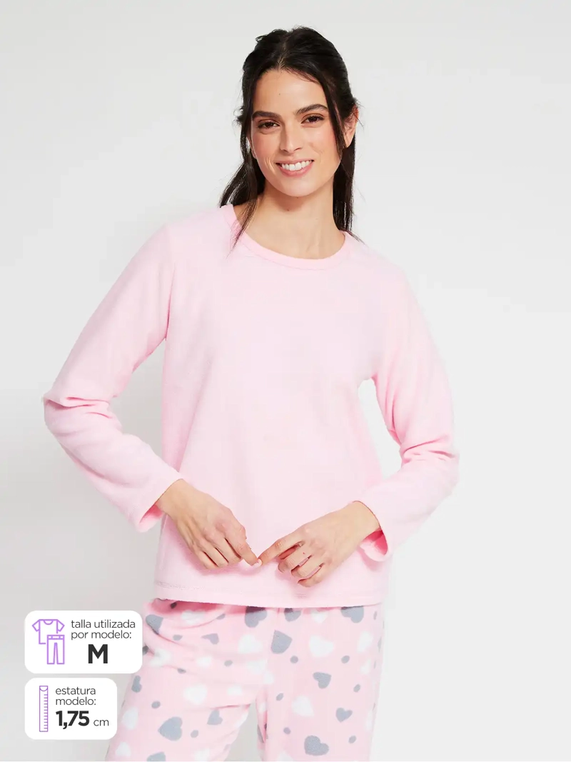 TOP PIJAMA MUJER INDEX POLAR - 1
