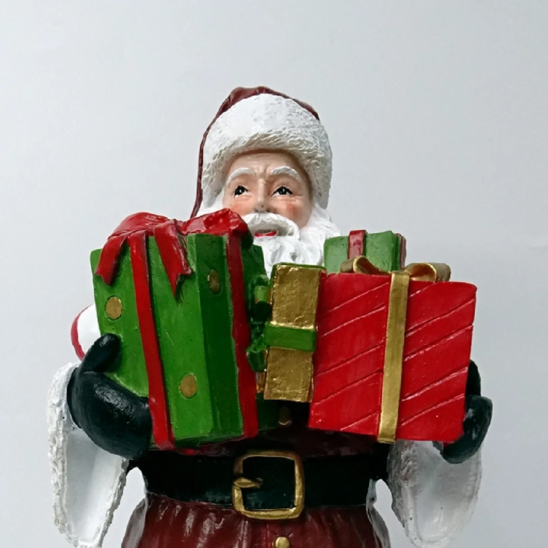 ADORNO NAVIDEÑO RIPLEY HOME TRADITIONAL XMAS SANTA VINTAGE - 3